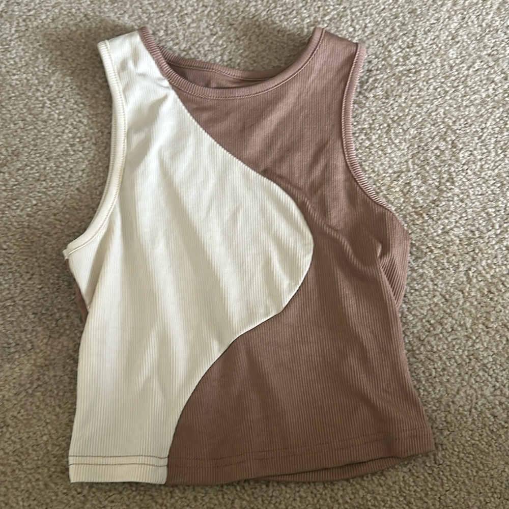 SHEIN cropped tank top